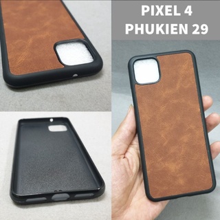 [Google Pixel 4] Ốp lưng chống sốc vân da Viseon