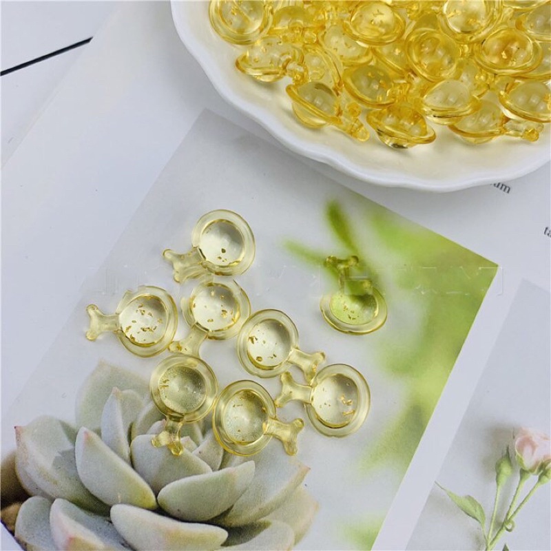 Lẻ 1V tinh chất vang 24K thu nhỏ lỗ chân lông mờ thâm mụn và làm sáng da