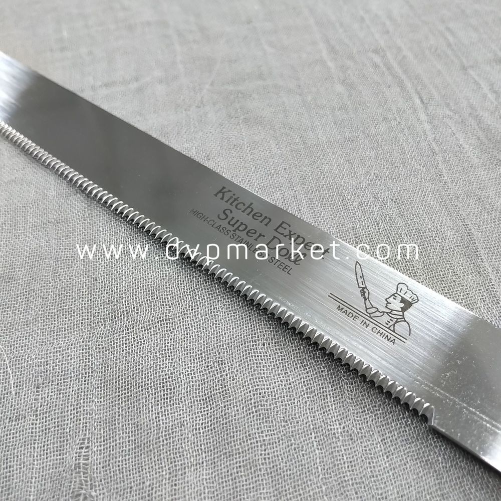 Dao cắt bánh răng cưa/ không răng cưa cán gỗ kích thước 10 inch và 12 inch