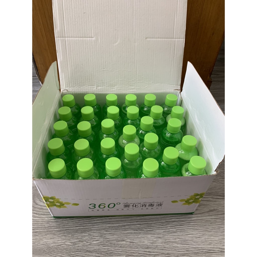 5 chai dung dịch khử mùi, khử khuẩn ô tô 100ml