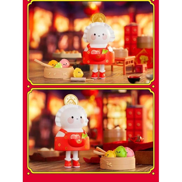 Mô Hình Nhân Vật POPMART POPMART Tiger Leap Phong Cách Trung Hoa Trang Trí Năm Mới