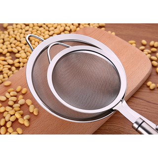 Vợt rây bột inox 304, rây inox, lọc inox