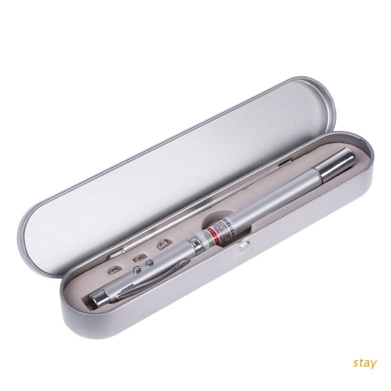 Bút chỉ laser đỏ 5 trong 1 dùng dạy học