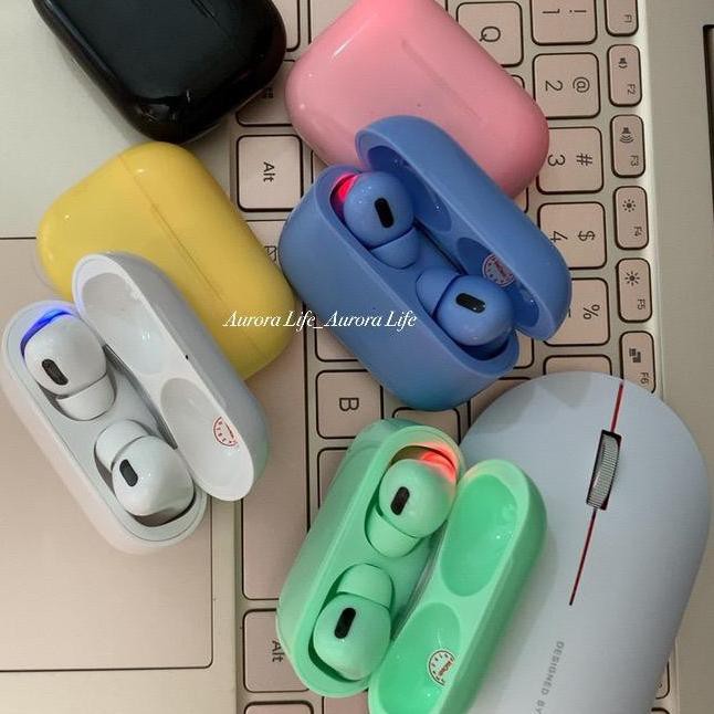 Tai Nghe Bluetooth Không Dây Airplus Pro Gen 3 Macaron Inpods 3 Tws