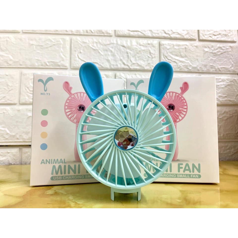 Quạt Mini Cầm Tay Sạc Điện Cao Cấp ANIMAL MINI FAN