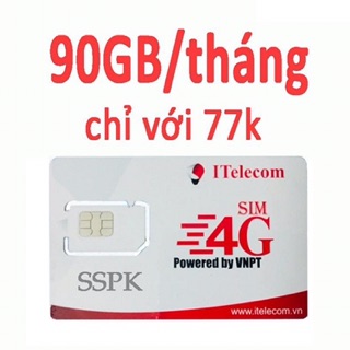 Sim Data miễn phí 90gb