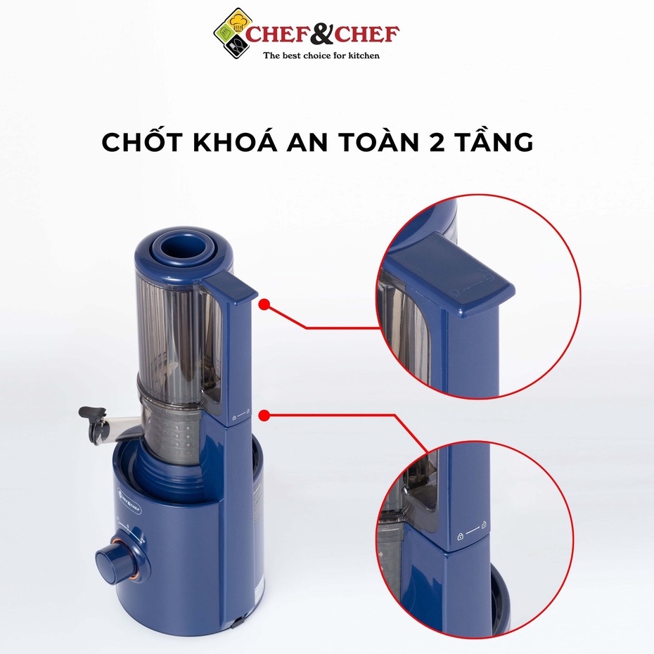 MÁY ÉP CHẬM NGUYÊN QUẢ CHEF&amp;CHEF CH-210A