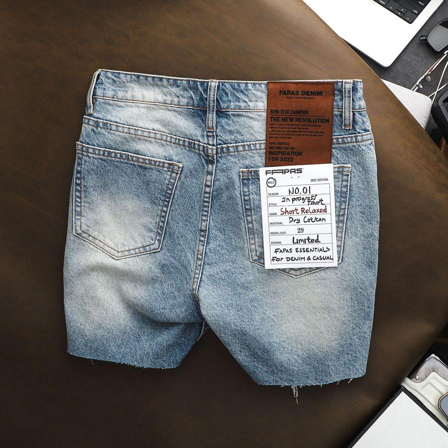 Quần Shorts Jean Tigro Phong Cách Trẻ Trung Bụi Bậm - FAPAS