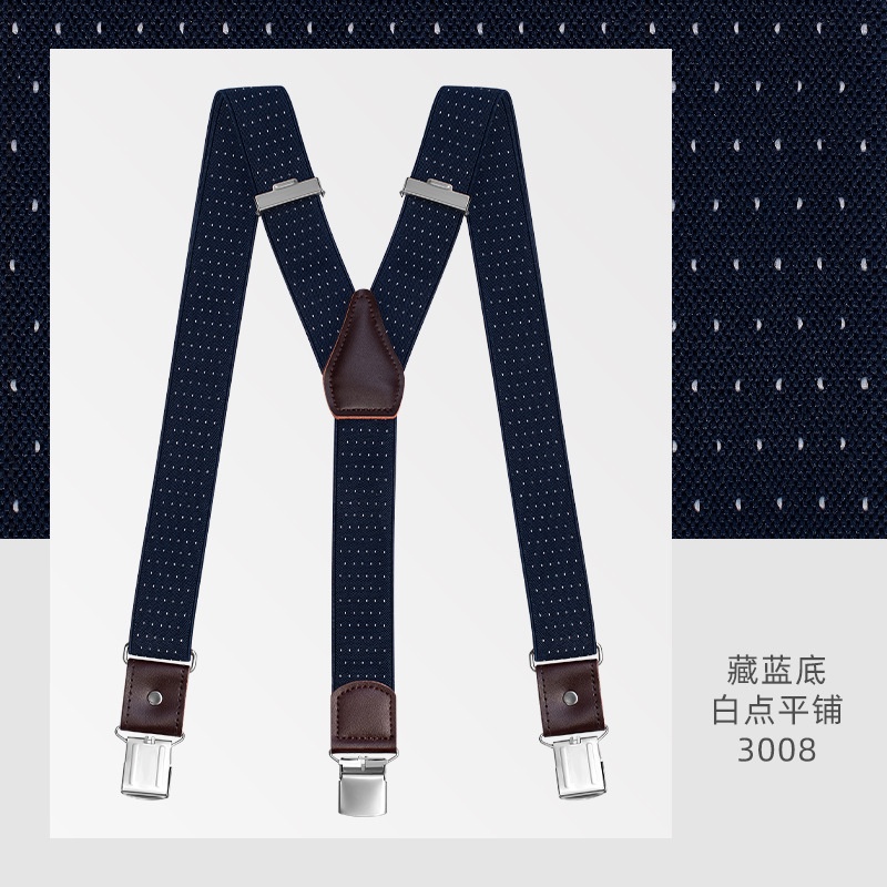 Dây Đai Da Bò Thật Co Giãn Có Móc Kẹp Treo Quần Dài Cho Nam