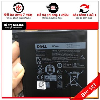 Bh12th 💖 pin dell xps 13 9360 9343 9350 pw23y 56wh new original