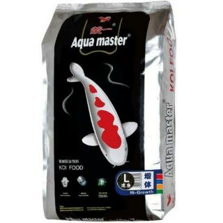 Aqua master Hi-Growth - Thức ăn siêu tăng trưởng cho koi bao 10 kg, size L