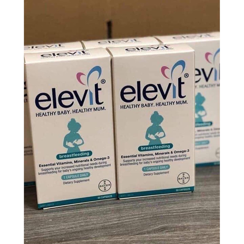 Elevit bú màu xanh