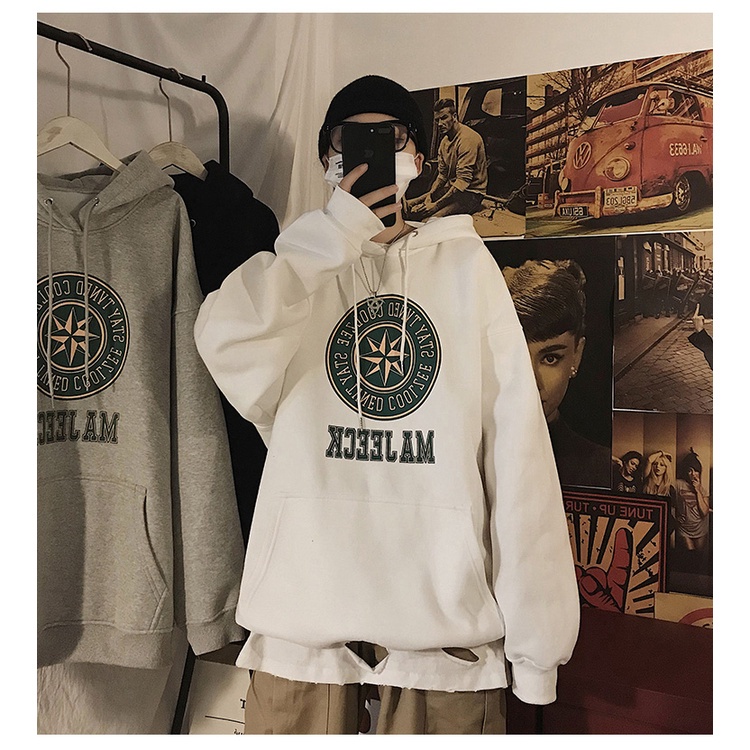 Áo hoodies nam thời trang Hàn Quốc năng động