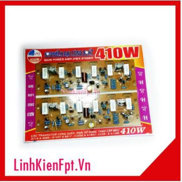 Mạch khuếch đại công suất 410w 12 sò - mạch âm ly