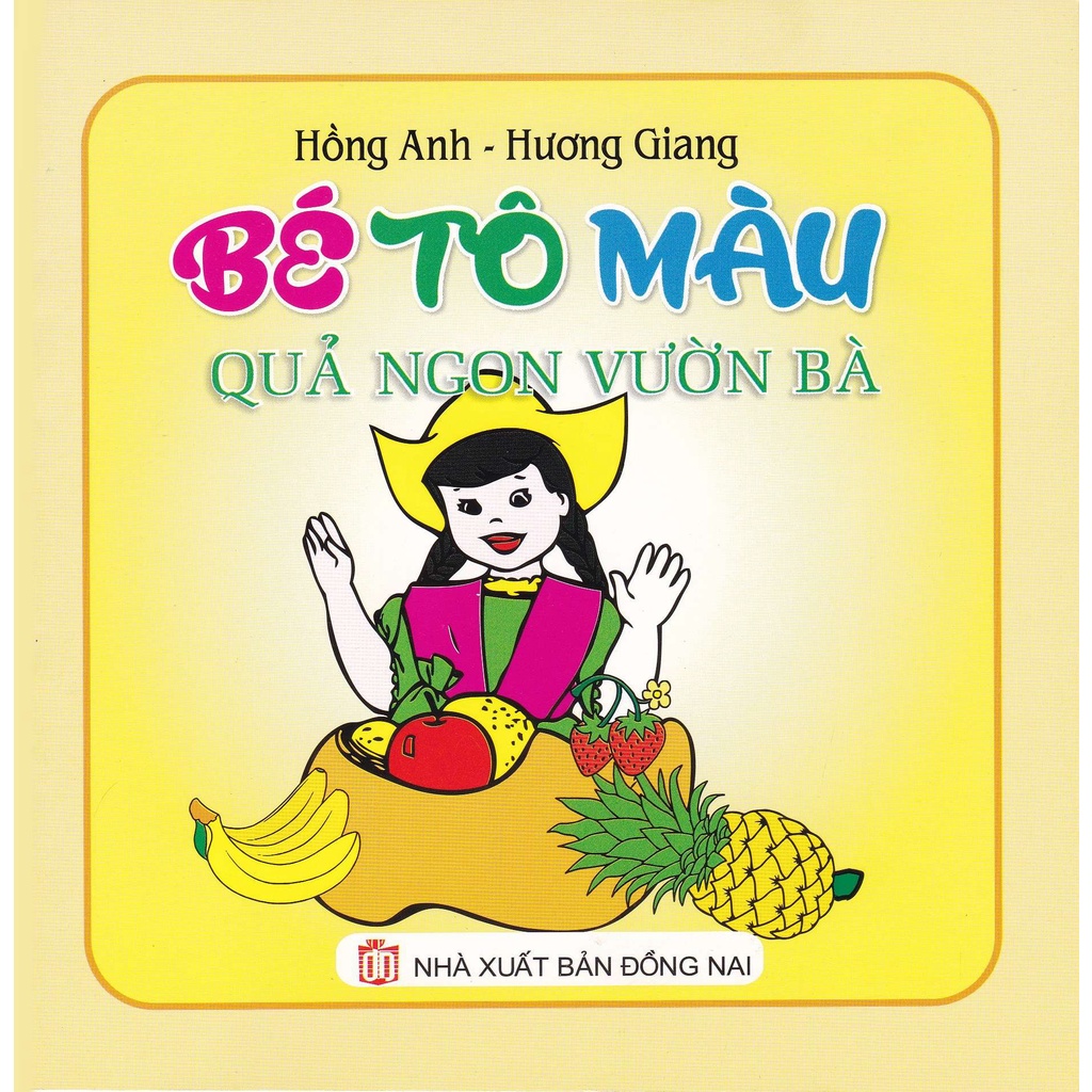 Sách Bé Tô Màu Quả Ngon Vườn Bà