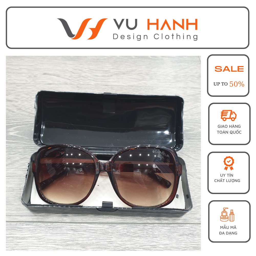 Mắt kính thời trang nam nữ chống tia UV, Kính râm unisex | Shop Vũ Hạnh