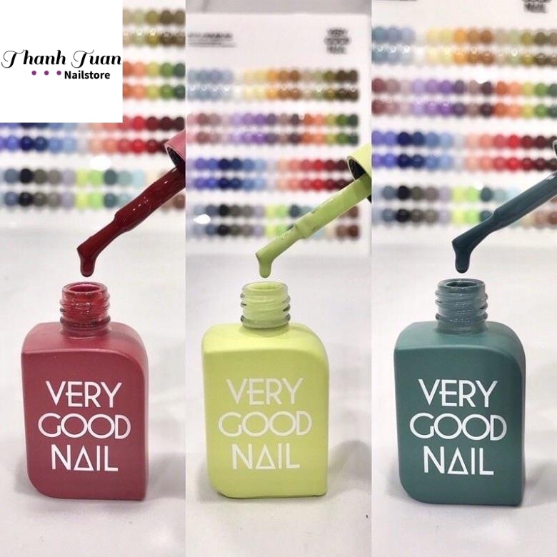 Set Sơn gel 60 màu Very Good Nail tặng kèm bảng màu + 1 cặp base top - Phụ kiện đồ nail