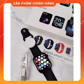 Đồng Hồ Thông Minh Hw22 Pro Phiên Bản Mới Nhất 2021-Cài Hình Nền - Nút Tròn Xoay Được - Chơi Game - Cài Mật Khẩu