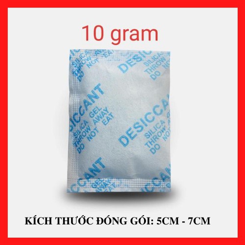 Gói hút ẩm Silicagel - Túi hút ẩm cho giày dép, thực phẩm, chống ẩm mốc