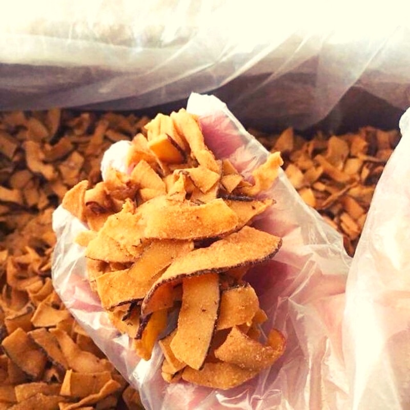 1KG DỪA SẤY KHÔ GIÒN ĐẶC SẢN BẾN TRE THƠM NGON GIÒN TAN DÙNG ĂN VĂT, ĂN VỚI CHÈ