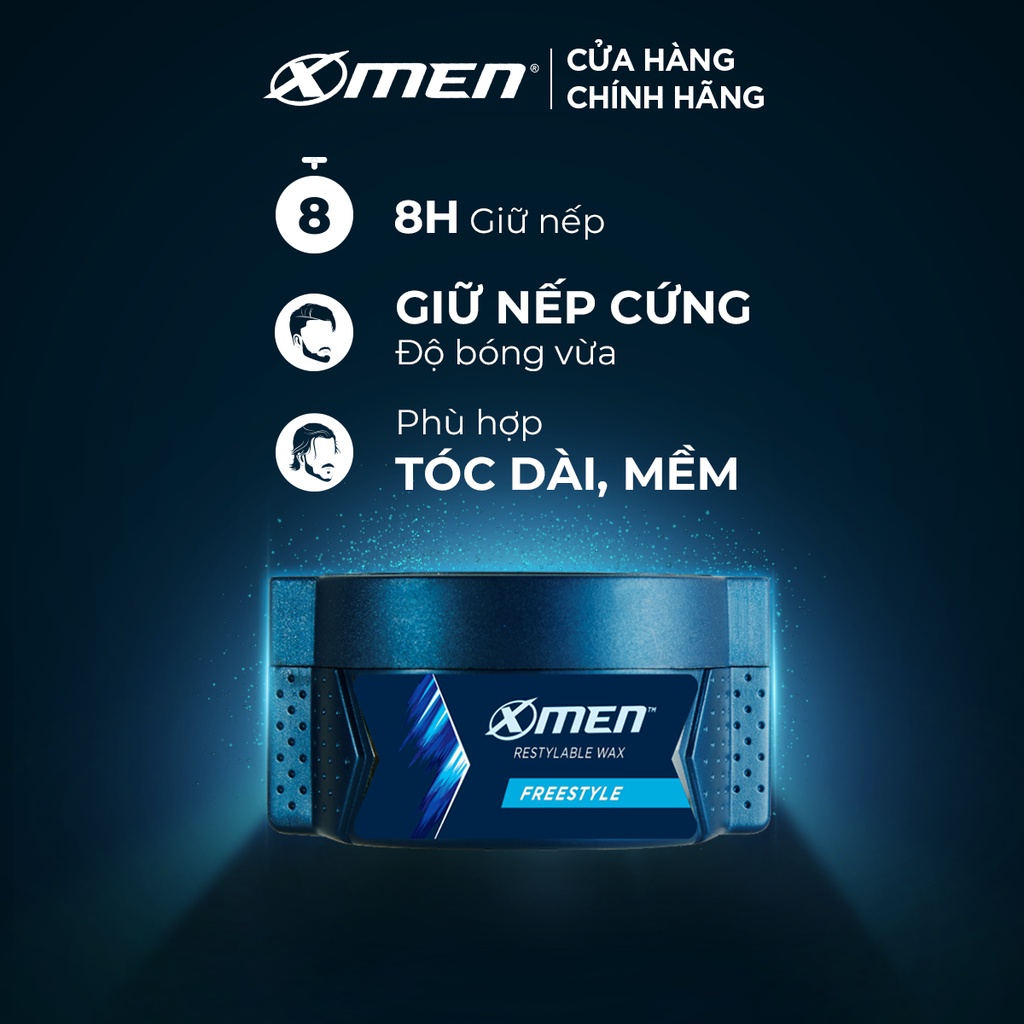 Sáp vuốt tóc X-Men Freestyle hộp 70g