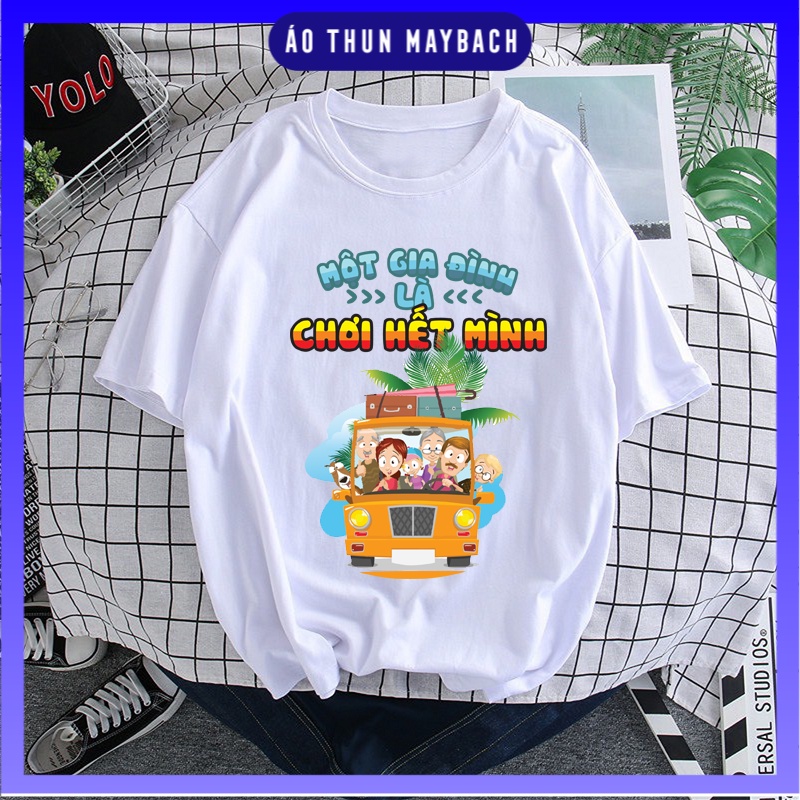 Áo Thun Đồng Phục Đi Biển Gia Đình Team Building GĐ5-8