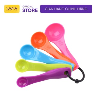 Thìa đong nhựa 5 màu