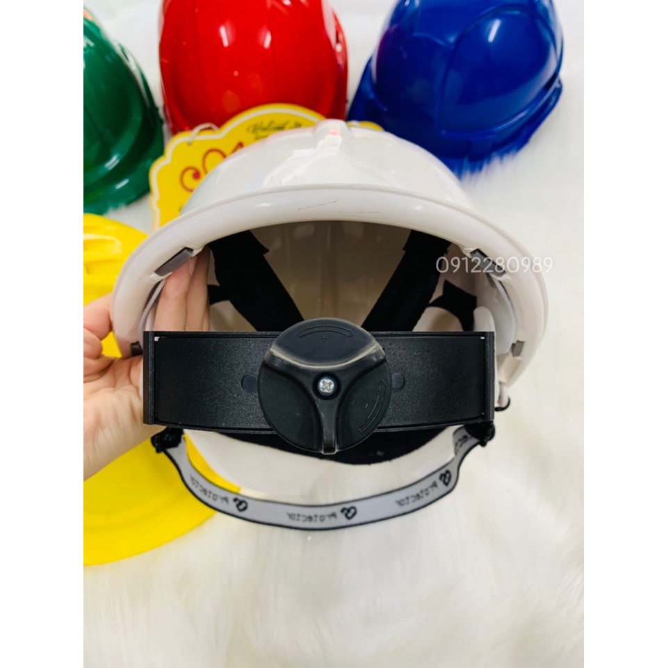 Nón kỹ sư Protector nhập khẩu Úc, Nón bảo hộ công trình cao cấp an toàn _ Hình chụp thật