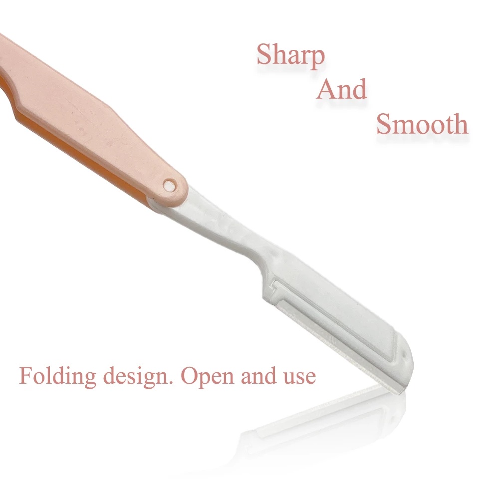 1 Dao Cạo Chân Mày Có Thể Gấp Gọn Màu Sắc Ngẫu Nhiên