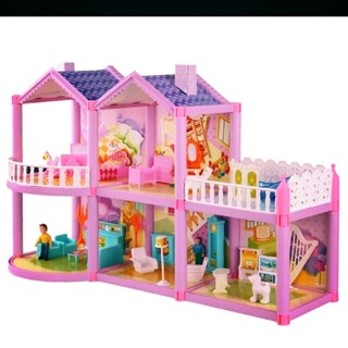 Mô Hình Nhà Gia Đình Heo Peppa Pig (ảnh thật)