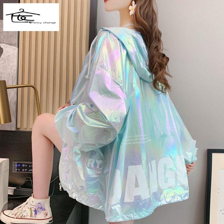 Áo Khoác Chống Nắng Tay Dài Dáng Rộng Thoáng Khí Thời Trang Mùa Hè Hàng Mới Dành Cho Bạn Nữ 2022