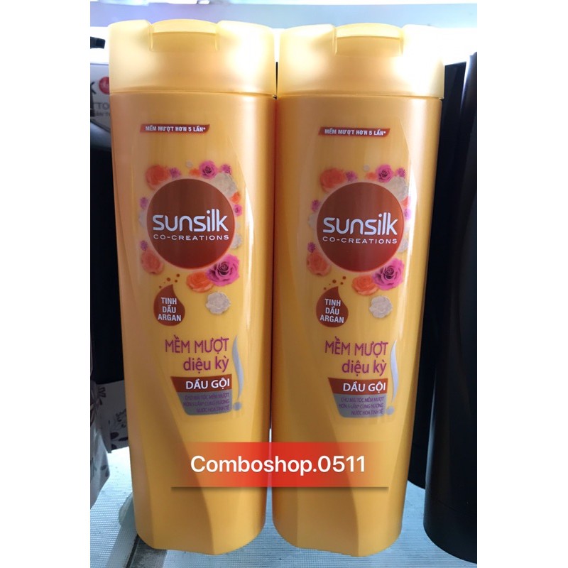 Dầu gội Sunsilk 320g - dầu xả 320g