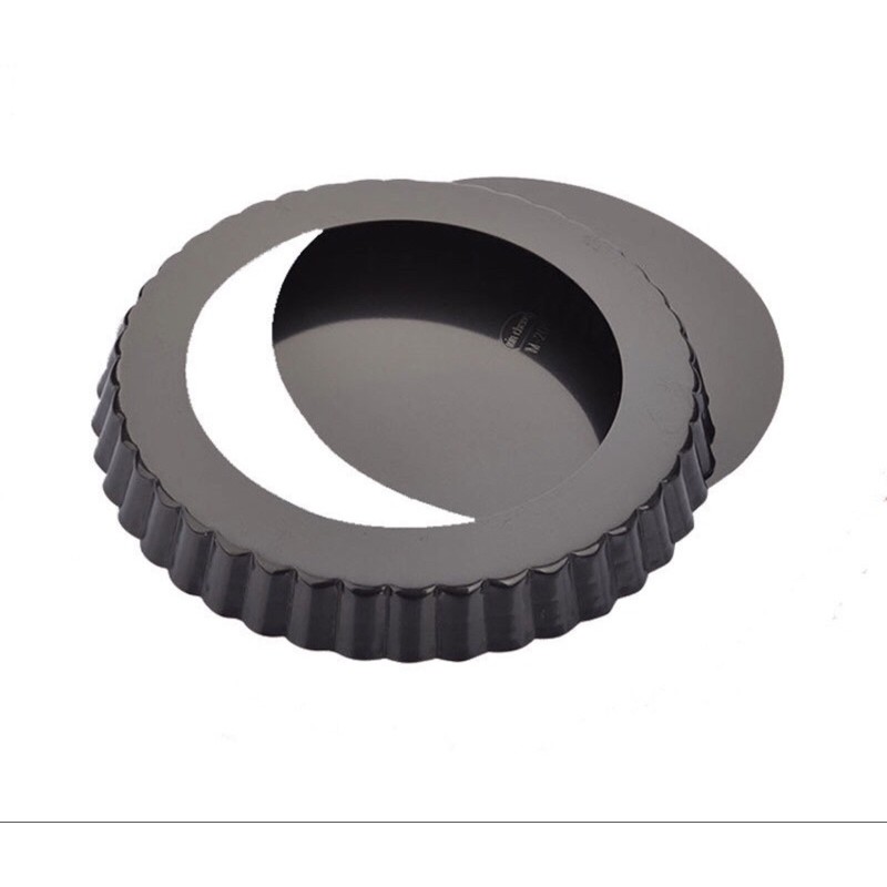 Khuôn Tart Tròn Đế Rời Chống Dính Nhiều Size