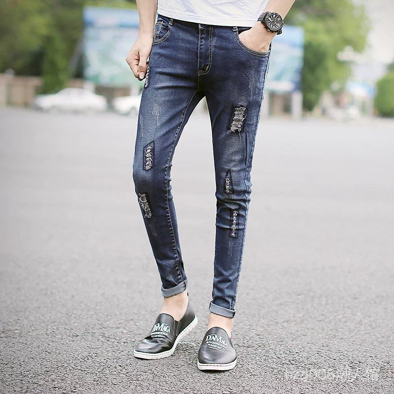 Quần jean dài ôm chân Size nhỏ 26-27 thời trang cho nam Size 27