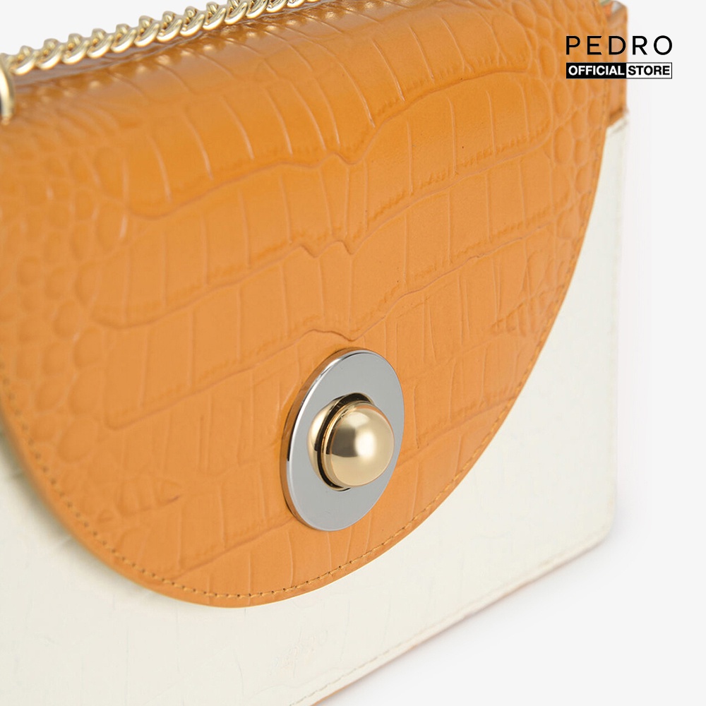 PEDRO - Túi đeo chéo nữ chữ nhật Textured Leather Travel PW4-35940016-41