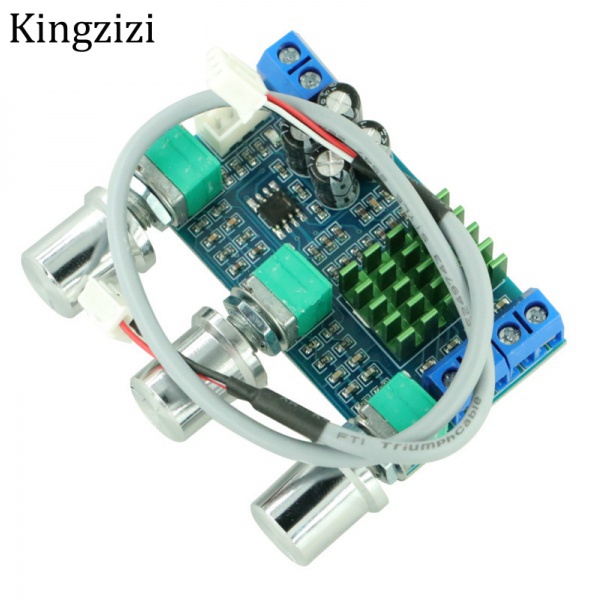 Dc Bảng Mạch Khuếch Đại Âm Thanh Kỹ Thuật Số Kênh Kép 12V ~ 24v tpa3116d2 2x80W