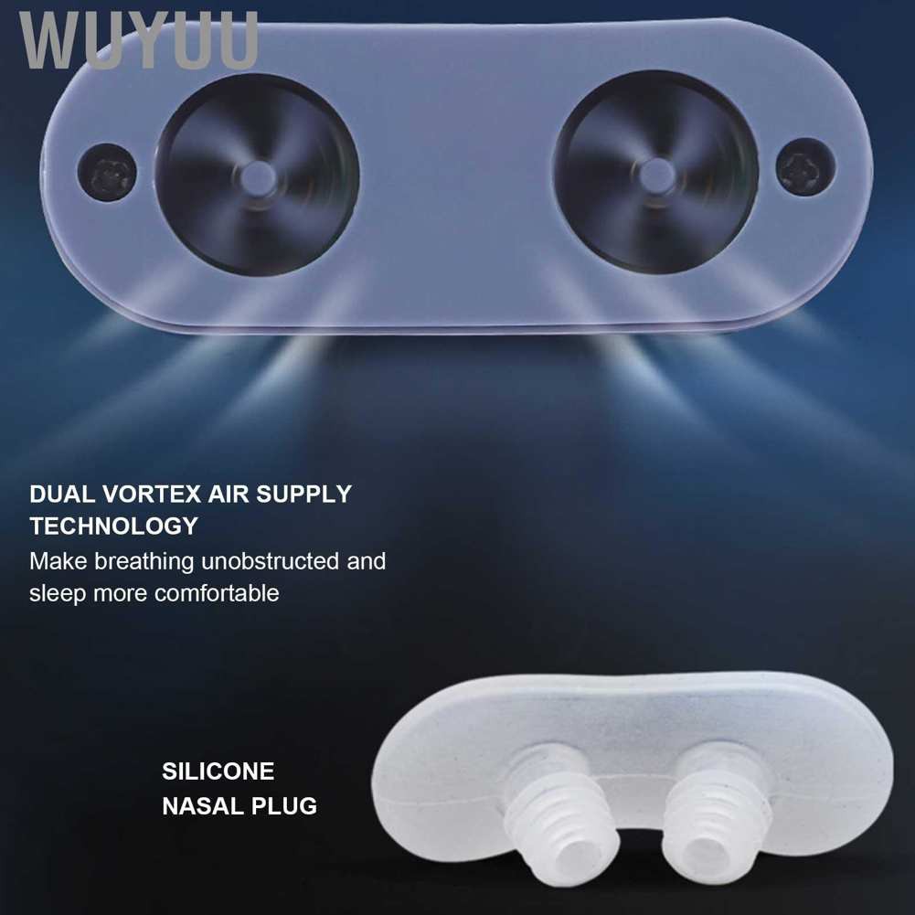 Wuyuu Electric Anti Snoring Device USB Household Unisex Portable Snore Stopper for Sleep