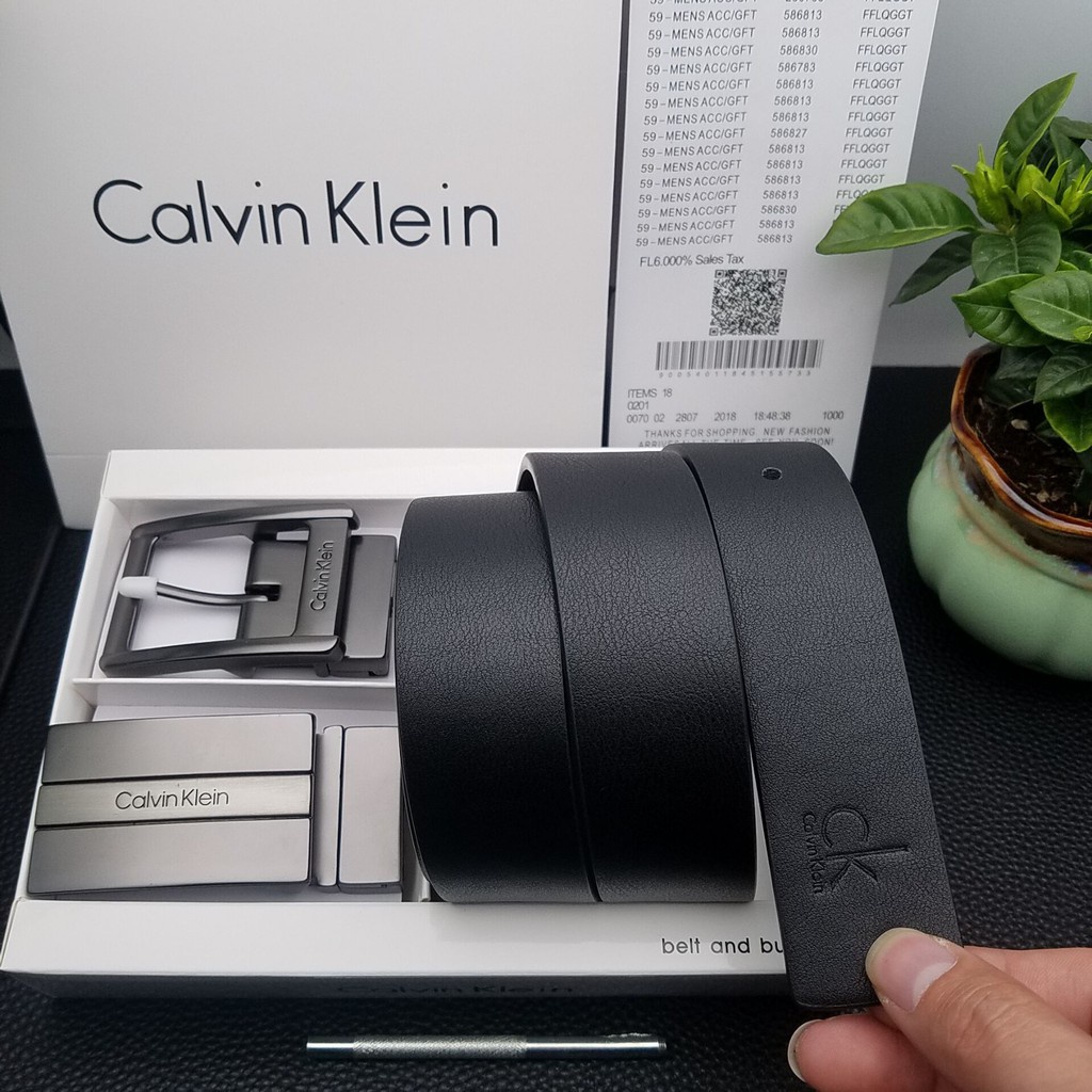 Thắt Lưng Calvin Klein CK * Chính Hãng * Thắt Lưng Thời Trang Cho Nam