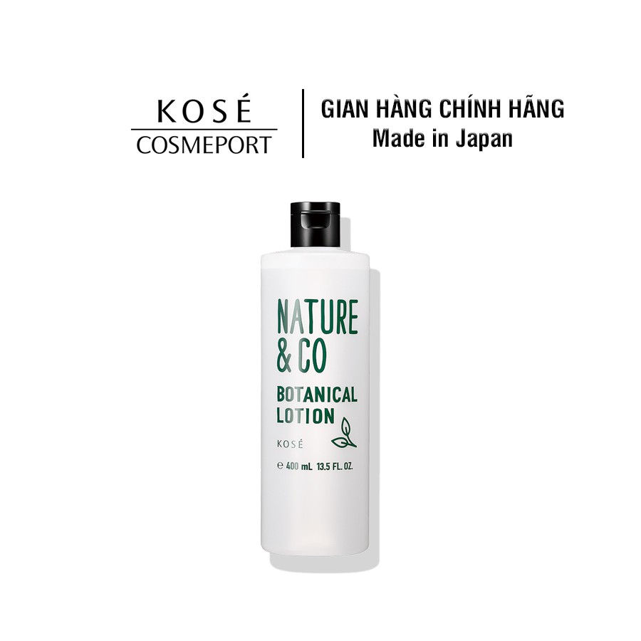 Lotion đa năng chiết xuất thực vật Kosé Nature &amp; Co Botancial Lotion 400ml