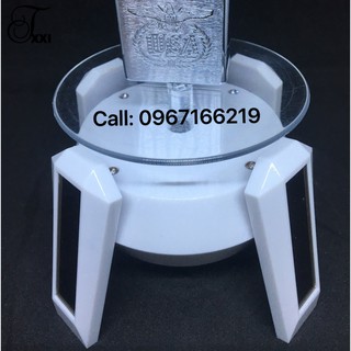 đế xoay trưng bày sản phẩm có đèn