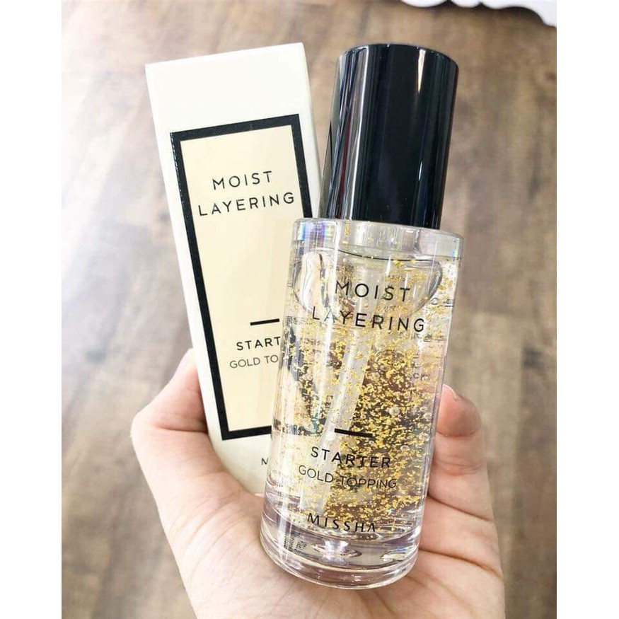 Kem lót Missha Moist Layering Starter Gold Topping | BigBuy360 - bigbuy360.vn