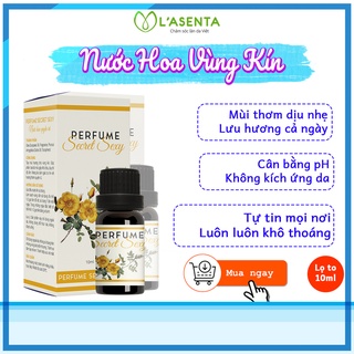 Nước Hoa Vùng Kín Chiết xuất Tự nhiên Lưu hương-Khử mùi Cân bằng pH-Perfume Secret Sexy 10ml [Che Tên+Quà Mặt nạ 15K]