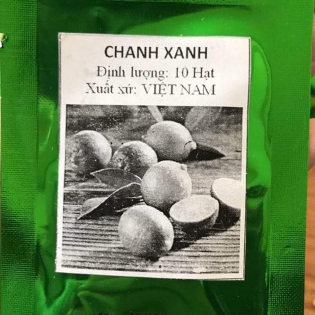 Combo 100 Gói Chanh Xanh Năng Suất Cao