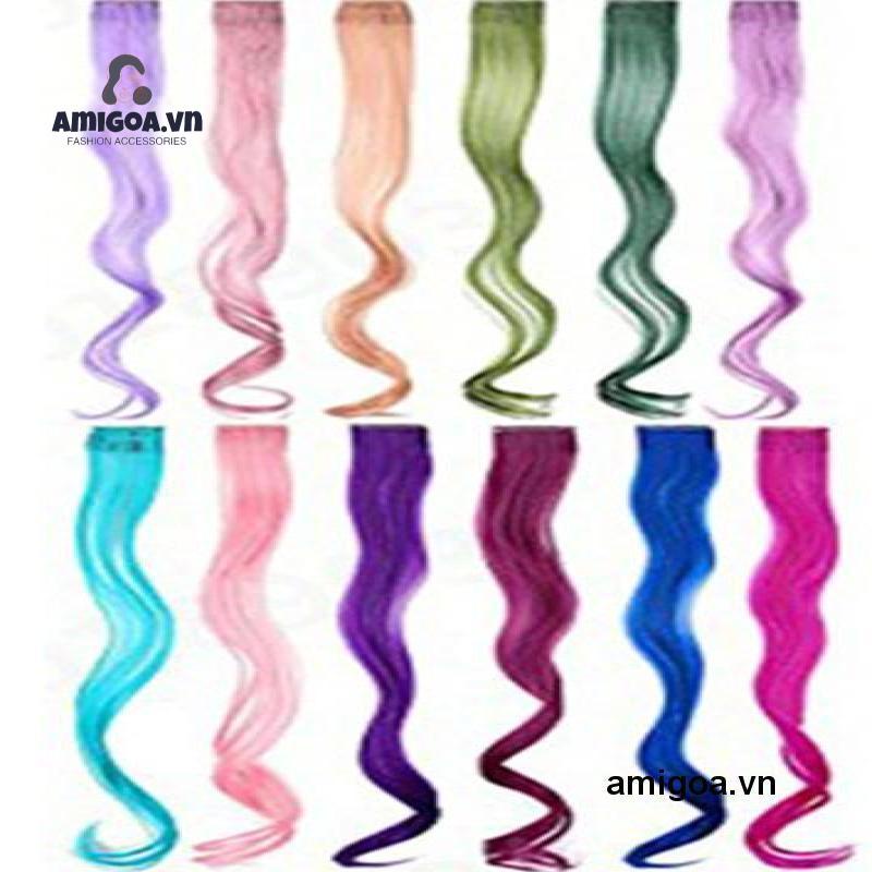 ✨✨Tóc giả xoăn dài có  tùy chọn thời trang kiểu Hàn cho nữ