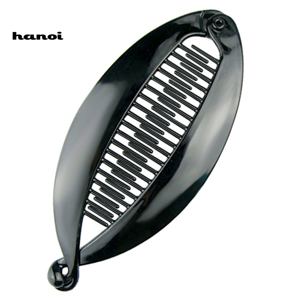 Kẹp Tóc Kim Loại Hình Xương Cá Thời Trang Cho Nữ