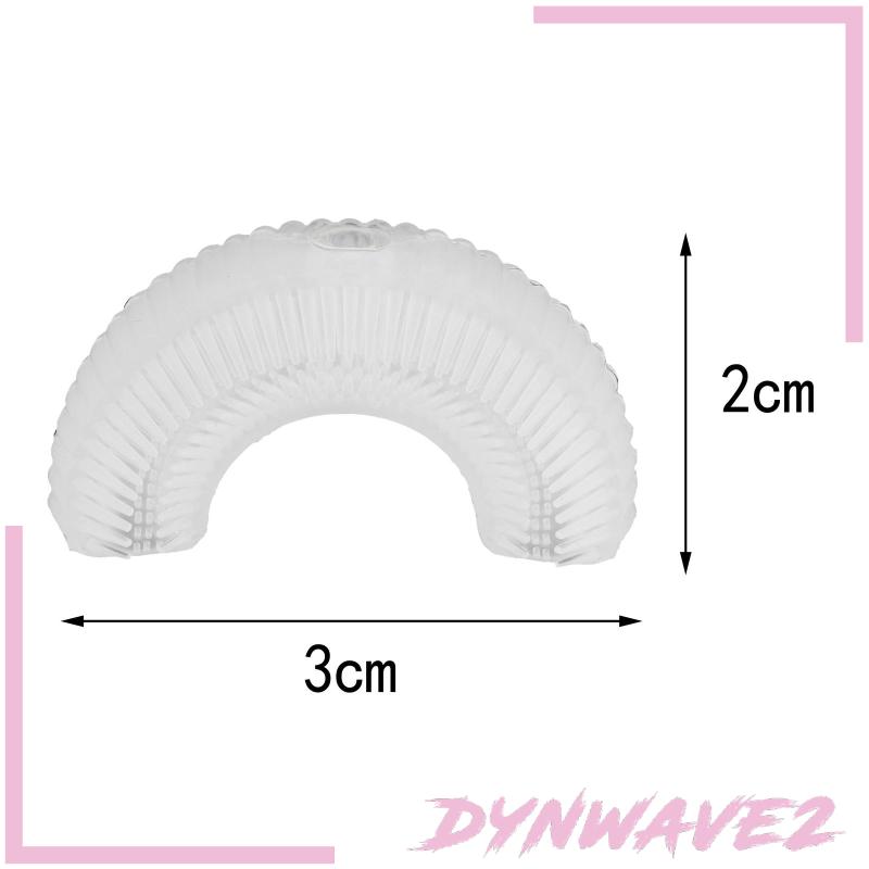 Đầu bàn chải đánh răng hình chữ U/ C thay thế cho bàn chải đánh răng điện cho bé từ 2-6t