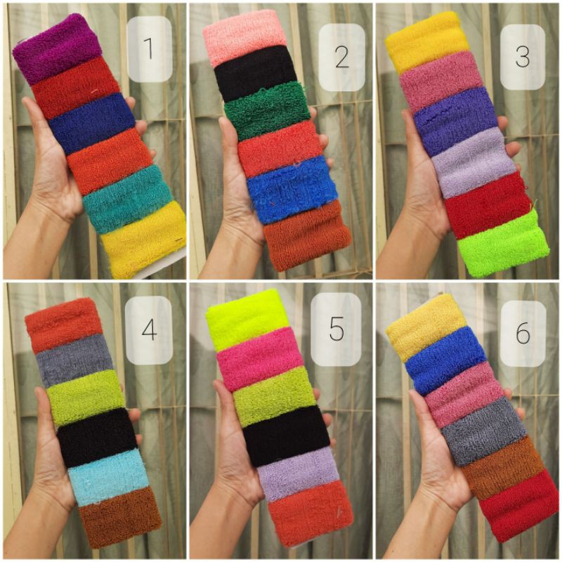 Sét 6 Len cứng búi tóc màu 4×8cm (được chọn màu)