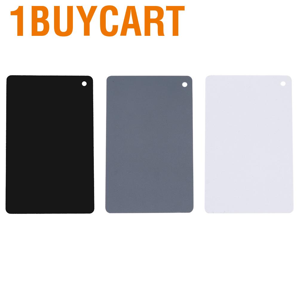 1 Bộ Card Cân Bằng Kỹ Thuật Số 3 Trong 18% Dùng Để Chụp Ảnh