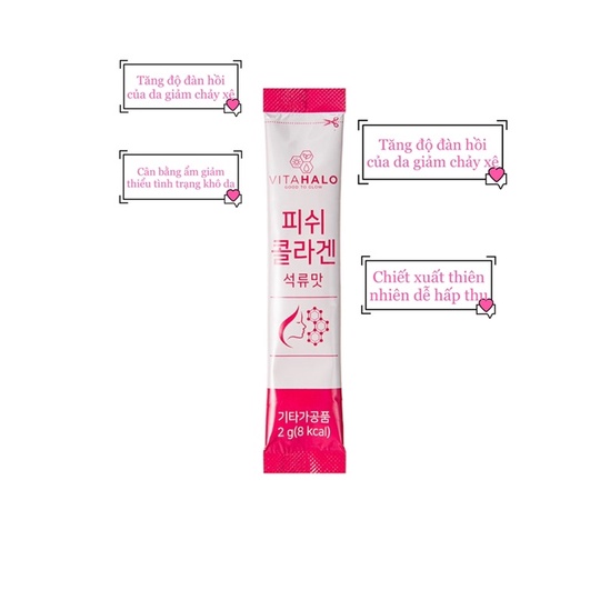 collagen VITAHALO gói lẻ dùng thử