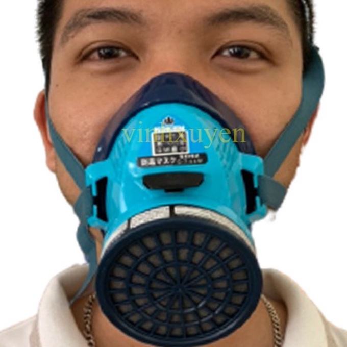 Mặt Nạ Khẩu Trang Lọc Độc Chống Hóa Chất Bảo Hộ Lao Động Bảo Vệ Đường Hô Hấp Koken G7 Chính Hãng